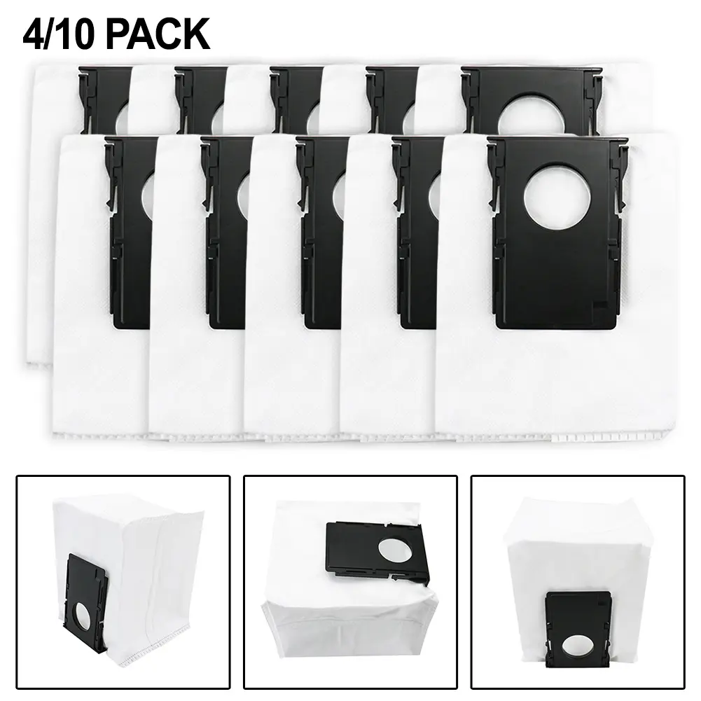 Efficient Filtration Bags W20 Pro Dust Bag Vacuum Maintenance White Long-Lasting Performance Suitable For Pet Homes