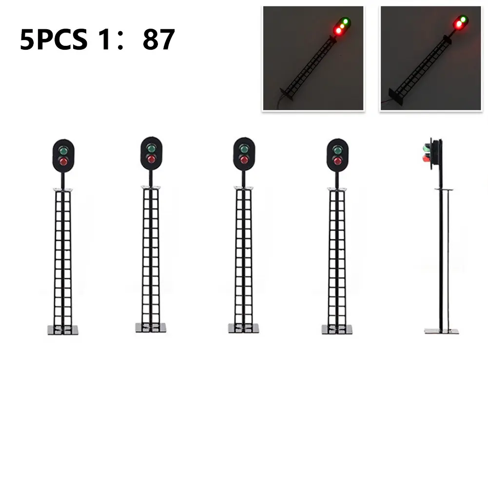 Signal Light Light Factory 2/3 Pedestrian Lamp LED Signals Sand Table Model Scenario Model Railway & Building Layout