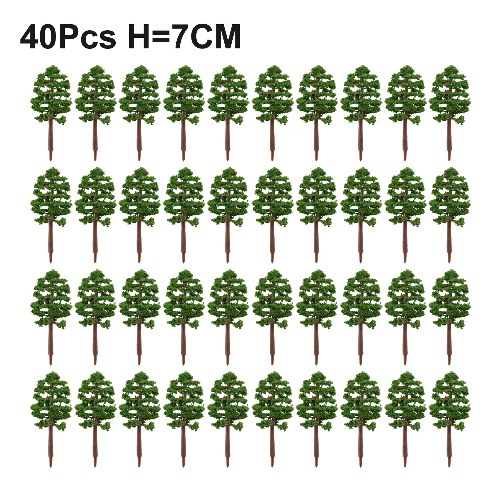 Artificial Tree Model Tree Outdoor Landscape PP Bag Pack Party Plastic Pure Handmade Sand Table Model Scene Layout