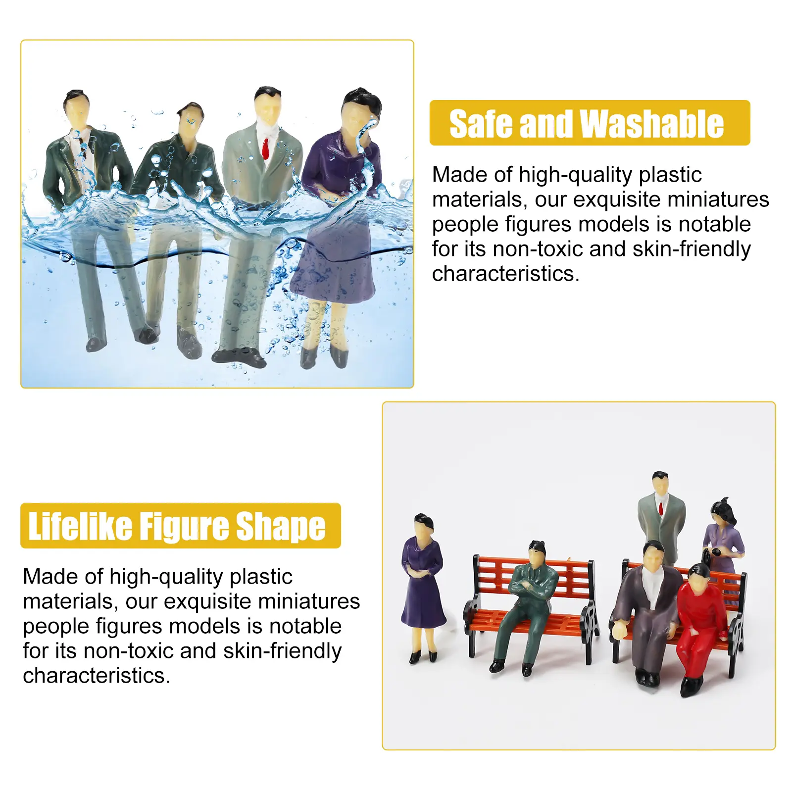 Suitable Supply Useful Brand New Model People Passanger Figures Decoration Decortaion Figures Layout Passenger