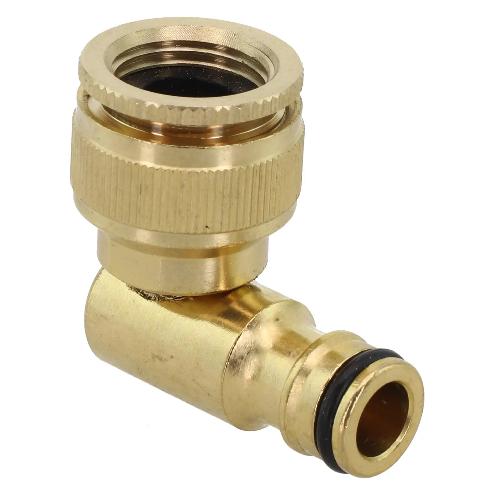 1/2 And 3/4 Hose Connector Brass Hose Connection Home Garden Small Field External Thread Taps Long-term Use Solid Brass