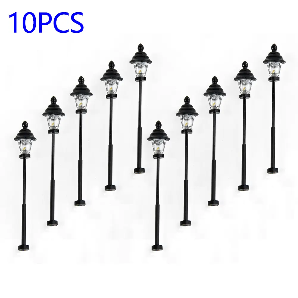 Brand New Accessories Lanterns N Scale Park Parts Railroads Railway Trains 1: 160 3V DC Or AC 45mm Accessories