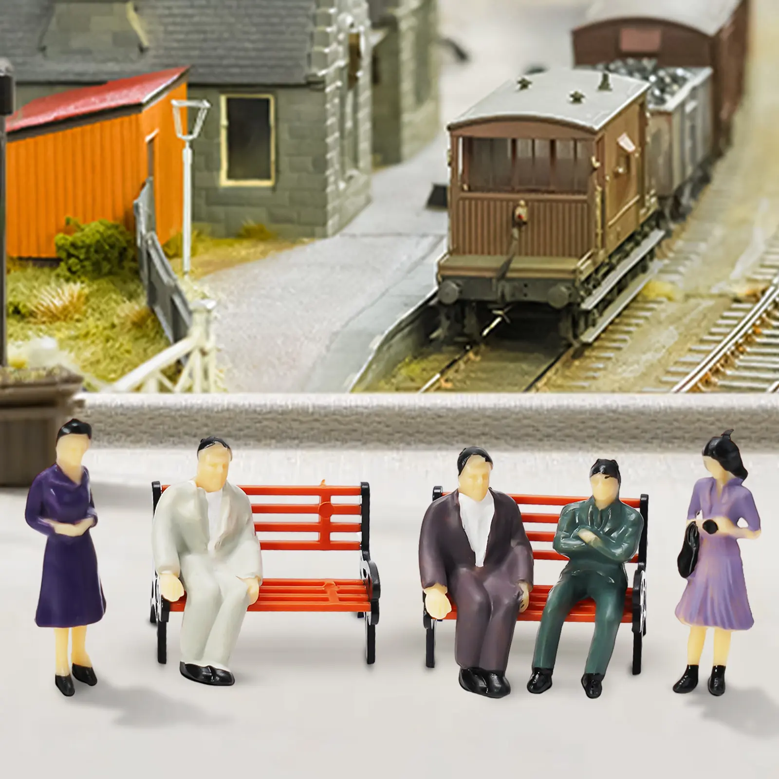 Suitable Supply Useful Brand New Model People Passanger Figures Decoration Decortaion Figures Layout Passenger