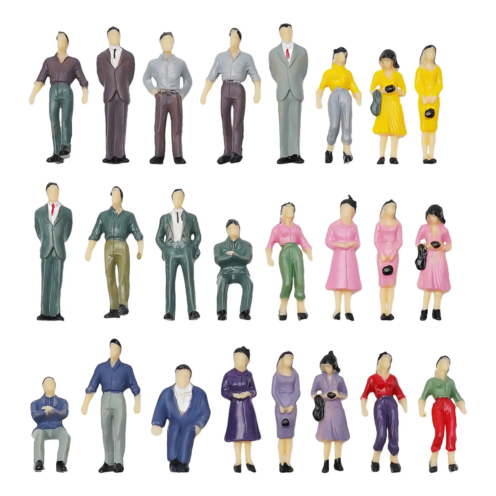 Suitable Supply Useful Brand New Model People Passanger Figures Decoration Decortaion Figures Layout Passenger