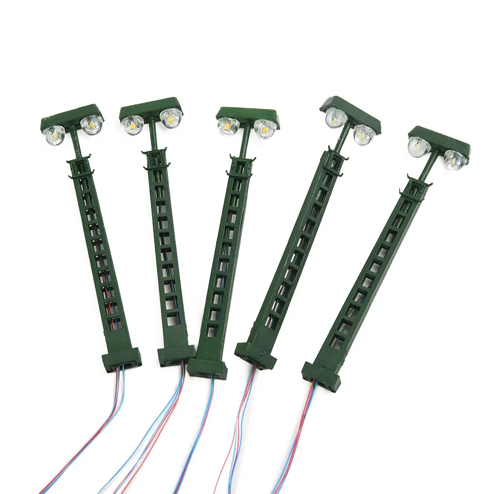 Brand New Lamps Mast Light 3V DC Or AC Age14+ Amperage: 20mA Height: 68 Mm Scale: 1: 87 For Rail & Building Layout!