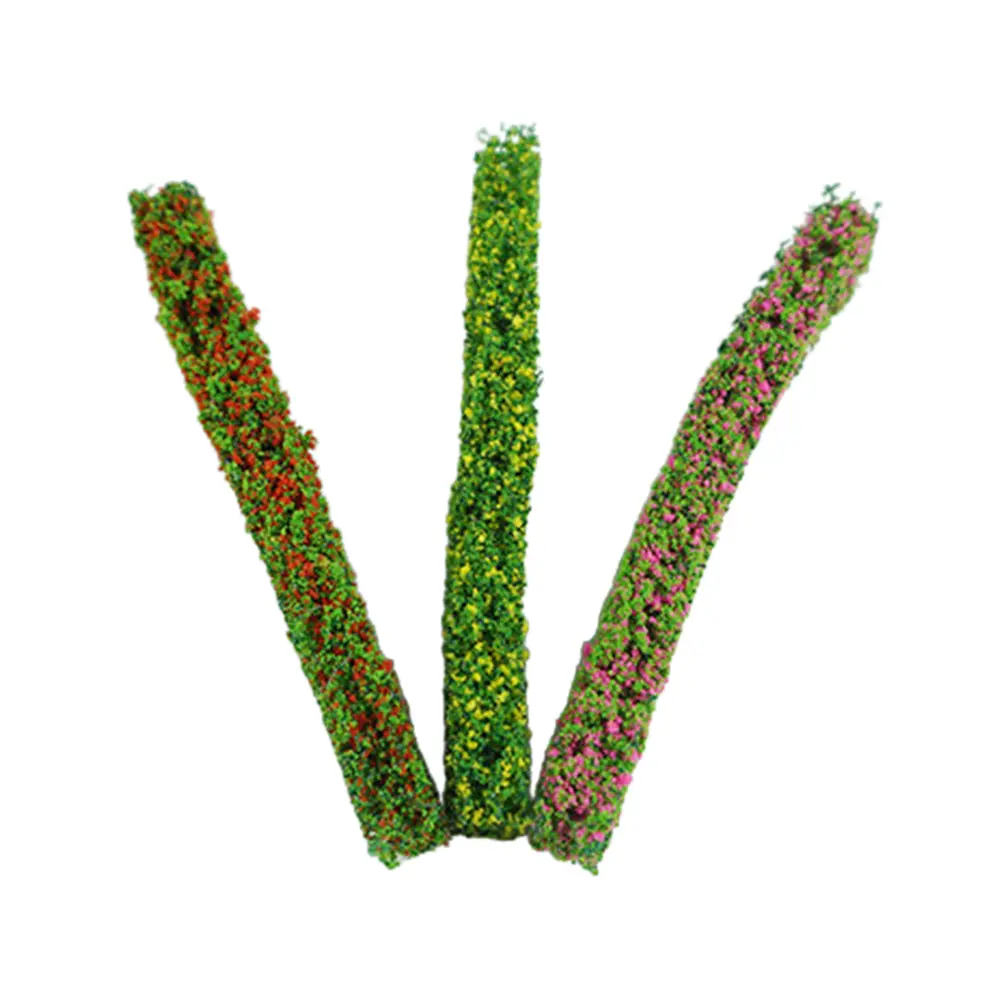 Architectural Models Miniature Shrub Strips Creative Landscaping Customizable Sizes Enhancing Creative Projects