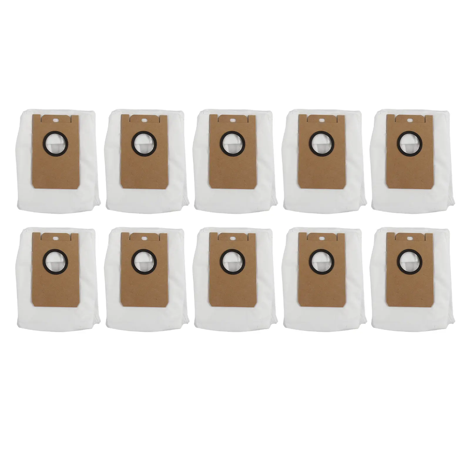 For Robot Vacuums Self Emptying Bags Dust Bags Pet Hair Cleanup Self Emptying Dust Bags Large Capacity Dust Bags