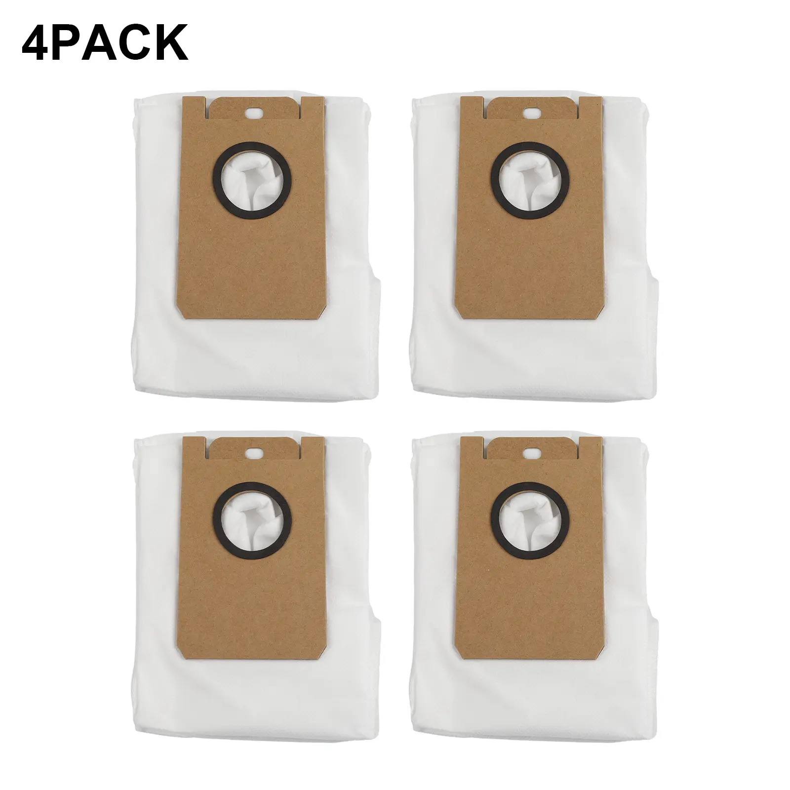 For Robot Vacuums Self Emptying Bags Dust Bags Pet Hair Cleanup Self Emptying Dust Bags Large Capacity Dust Bags
