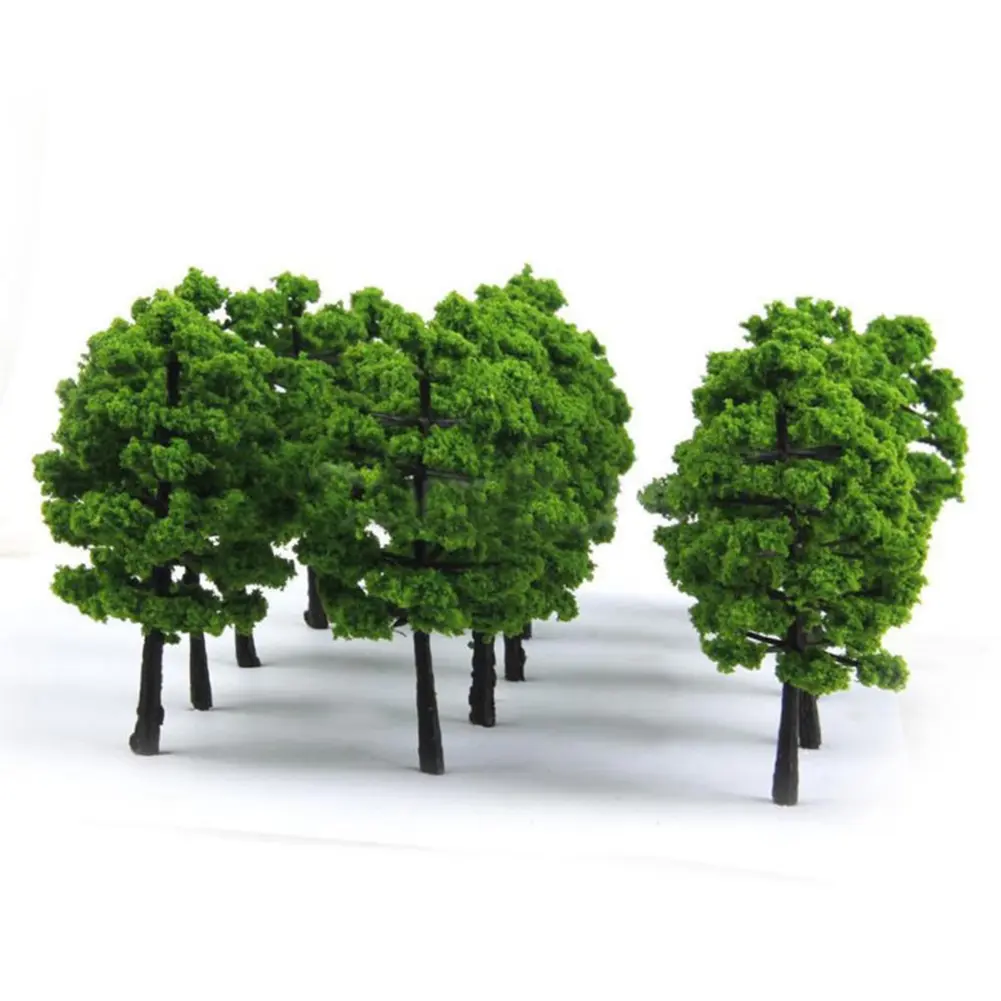 Architectural Models Miniature Shrub Strips Creative Landscaping Customizable Sizes Detailed Craftsmanship As Shown