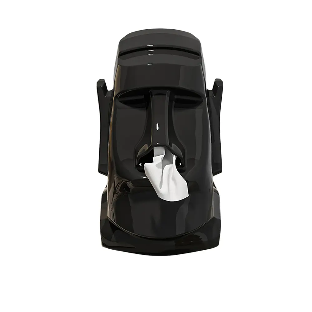 For Living Room For Study Room Stone Napkin Dispenser Napkin Storage 14.5*17*23.5cm Modern Artistic Napkin Dispenser