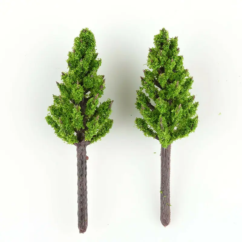 Perfect for Outdoor Landscapes 100Pcs Model Pine Trees for N Z Scale Building Street Layout Bring Life to Your Garden