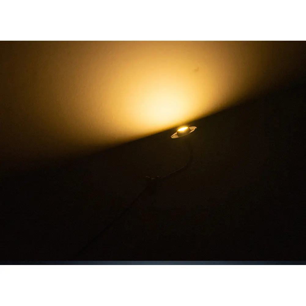 Model Lamp Model Railway 1.5cm 1:87 3V/12V 5Pcs ABS + Metal Blue Wire To Negative HO Scale LED Street Light Lamp
