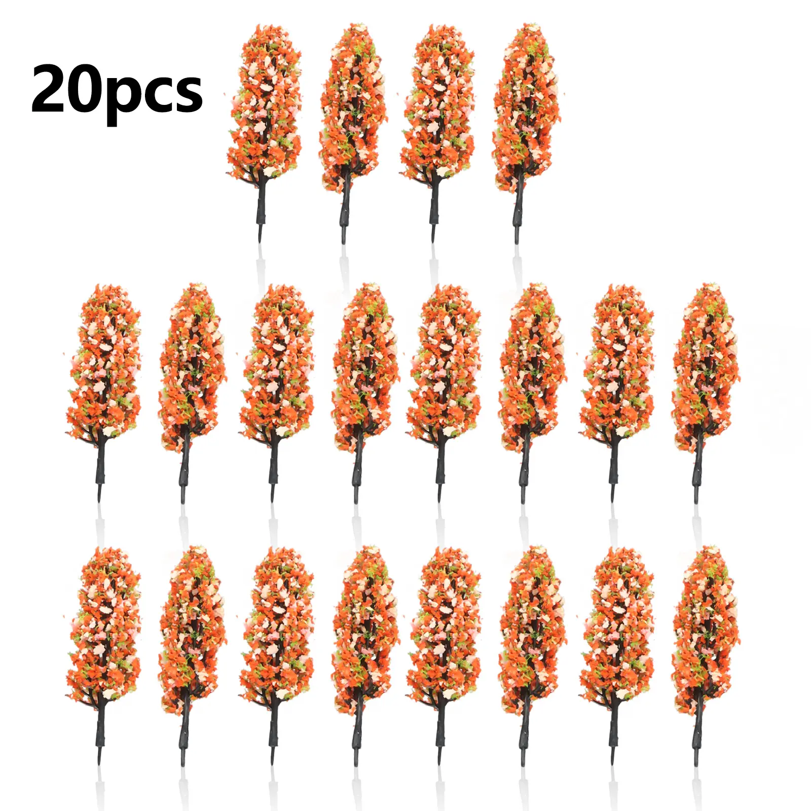 Accessories Useful Model Trees DIY Scenery 15Pcs Decoration Diorama Garden Layout Scale Miniature Railroad Railway