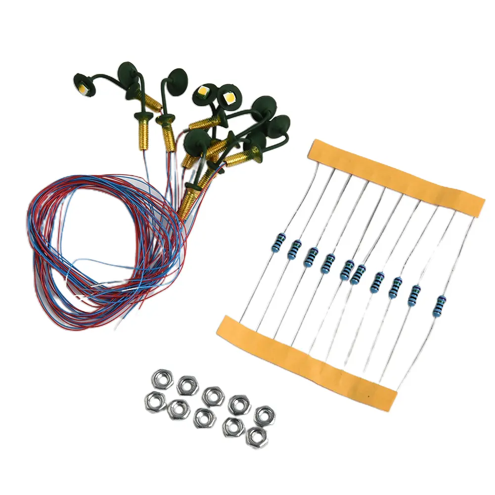 Brand New Hot Sale 30pcs/set For Street Wall Lights Lamp Warm White 1set 20mA 3V DC High Quality LED Long Life