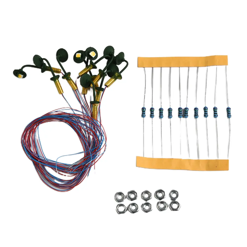 Brand New Hot Sale 30pcs/set For Street Wall Lights Lamp Warm White 1set 20mA 3V DC High Quality LED Long Life