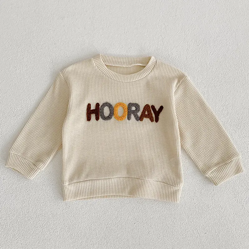 Baby Boys Girls Clothes Spring Autumn Hoodies Pullovers Tops Korean Long Sleeves Kids Hoodies Sweatshirt Children's Clothing