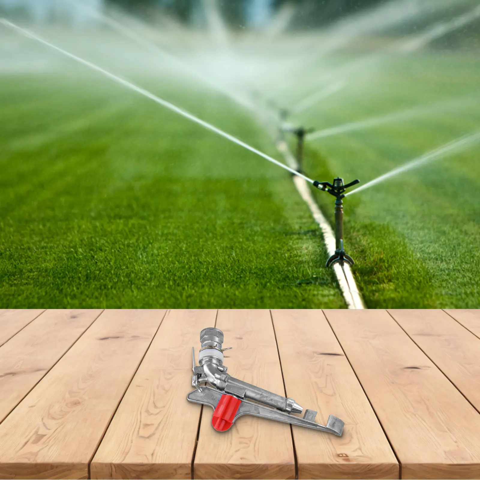 Reliable 2 Inch Agriculture Sprinkler for Garden Watering Featuring For 360 Degree Coverage and Sturdy Zinc Alloy Build