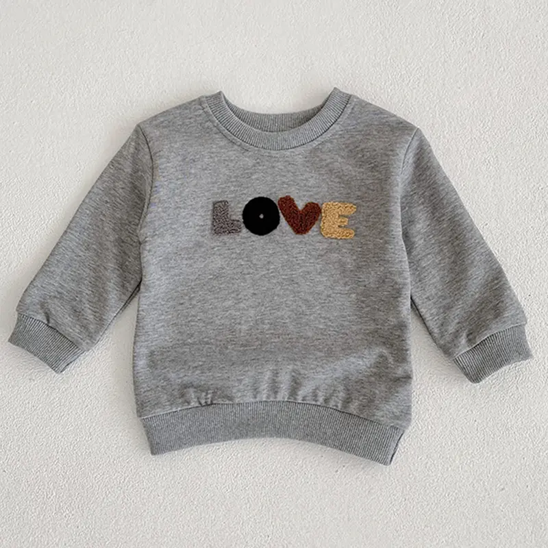 Baby Boys Girls Clothes Spring Autumn Hoodies Pullovers Tops Korean Long Sleeves Kids Hoodies Sweatshirt Children's Clothing