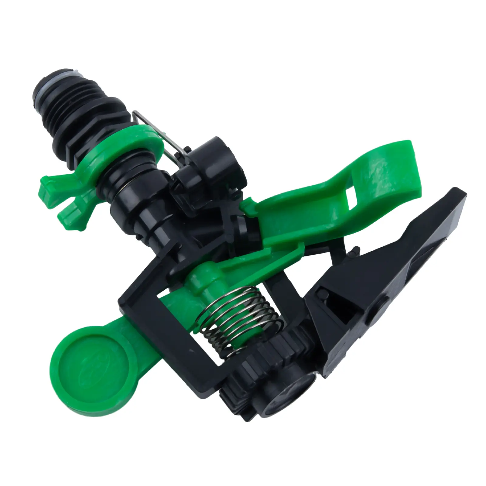 5 Pack ABS Adjustable Sprinkler Heads for Efficient Irrigation 0 to For 360 Degree Spray 34Ft to 60Ft Distance