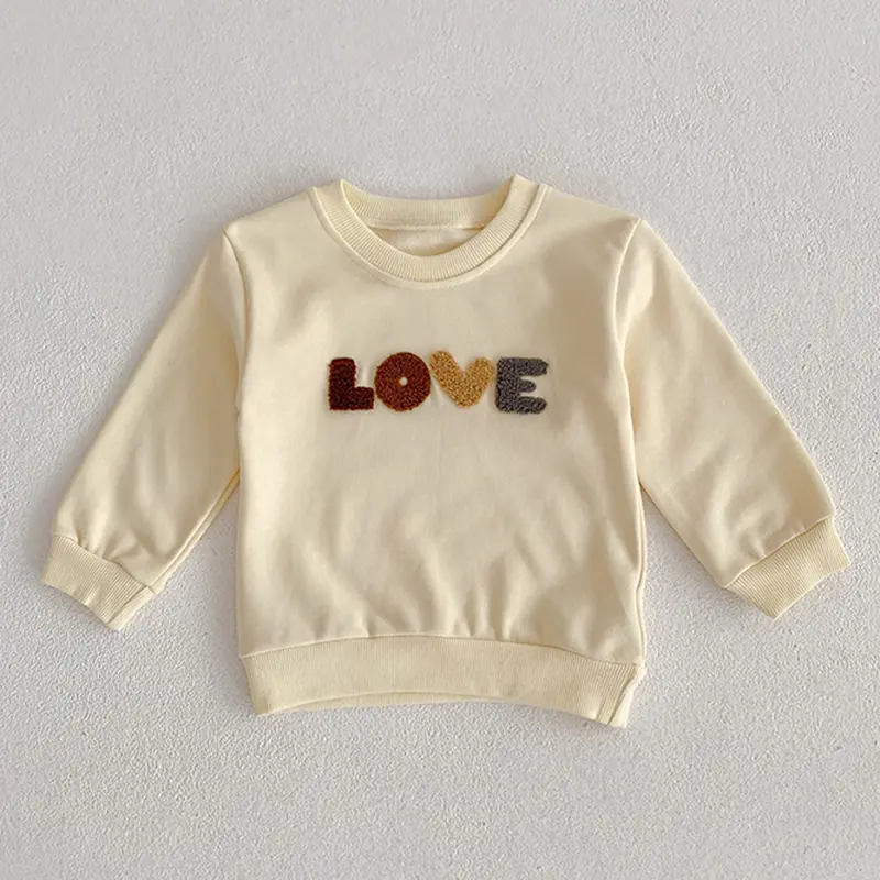 Baby Boys Girls Clothes Spring Autumn Hoodies Pullovers Tops Korean Long Sleeves Kids Hoodies Sweatshirt Children's Clothing
