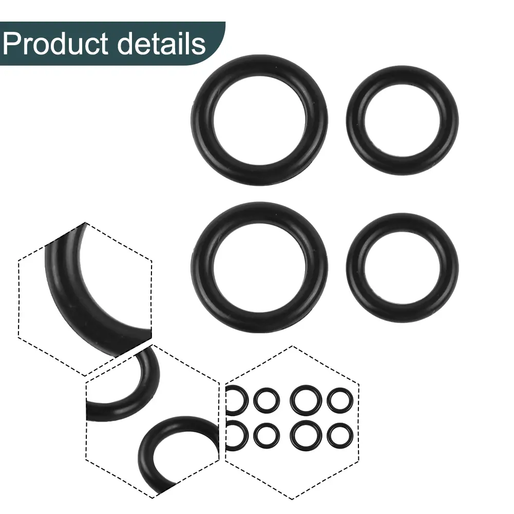 Pressure Washer O-Rings 1/4 O-Rings 3/8 O-Rings 80Pcs/Set Accessories Fittings For Pressure Washer Replacement
