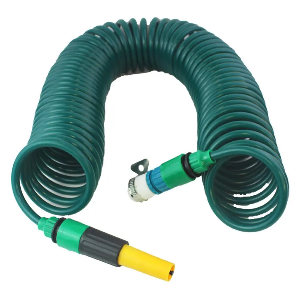 Garden Watering Hose 15M Flexible Garden Hose Customizable Water Pressure Retractable Coil Design Garden Watering