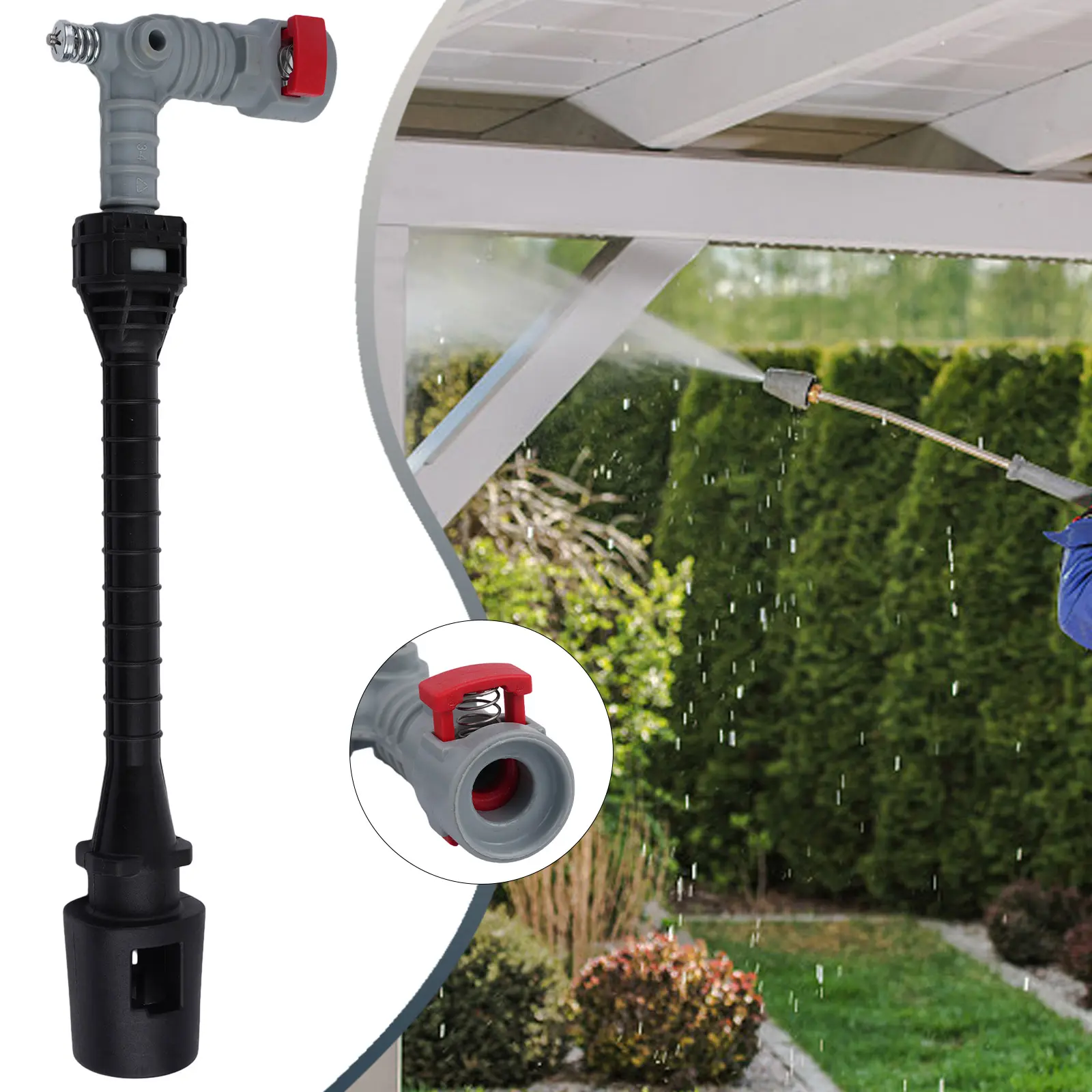 Pressure Washer Trigger Internal Nozzle Lance Handle Valve Kit For LAVOR For VAX Outdoor Garden Irrigation Equipment Spare Parts