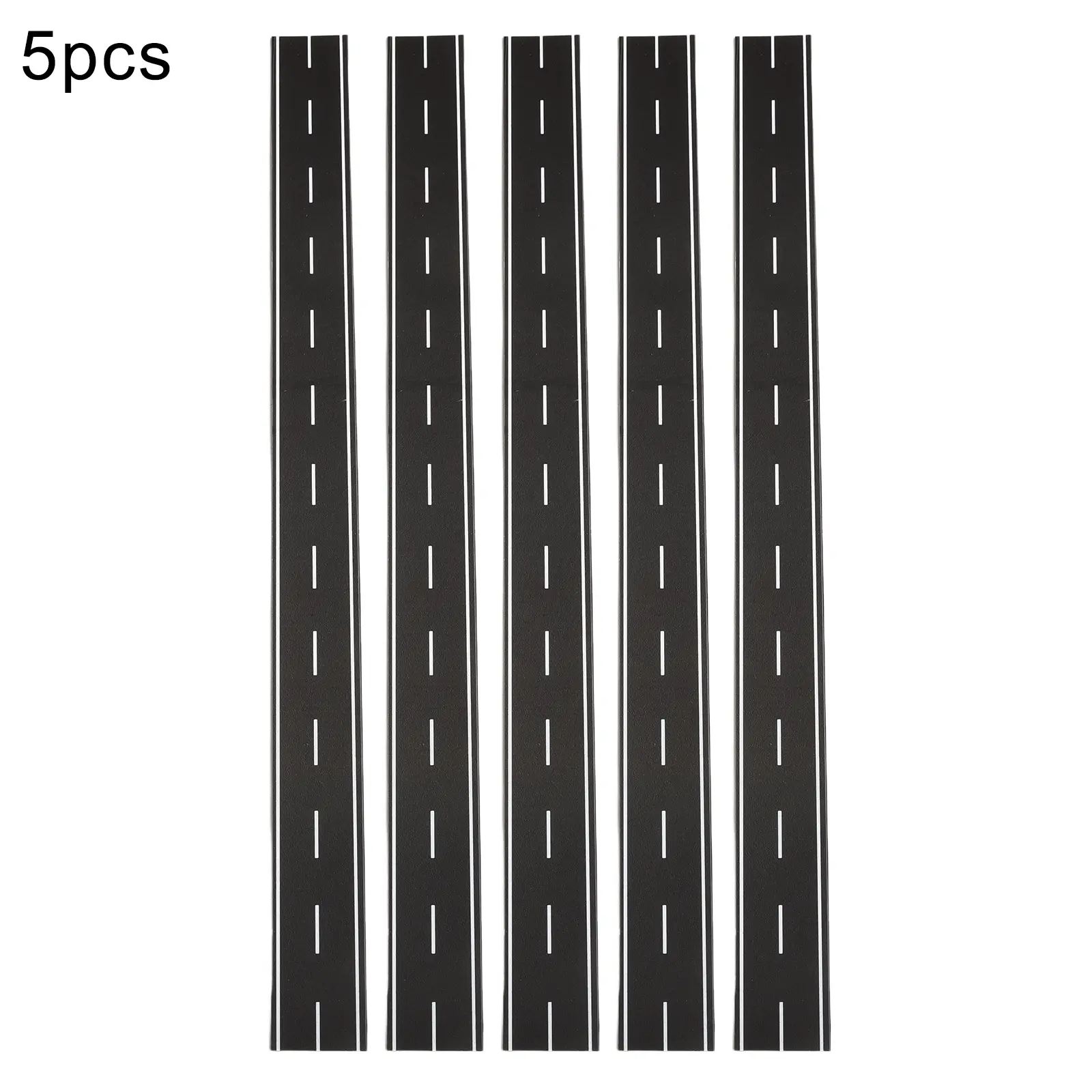 Railroads Road Strips Scale Strong Adhesion Trains Trees 1:160 40mm X 500mm 5Pcs Accessories Black Model N Scale