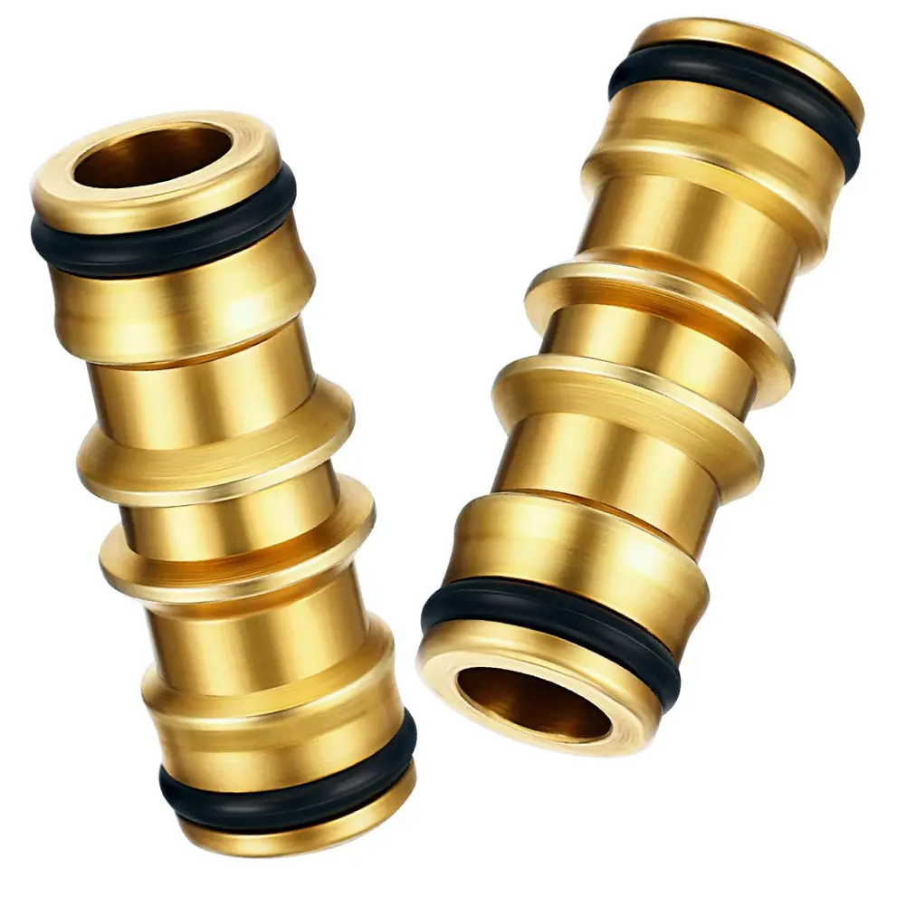 As Pictures Show Double Male Connector Water Leakage Prevention Weather Proof Design Compatible With Garden Hoses