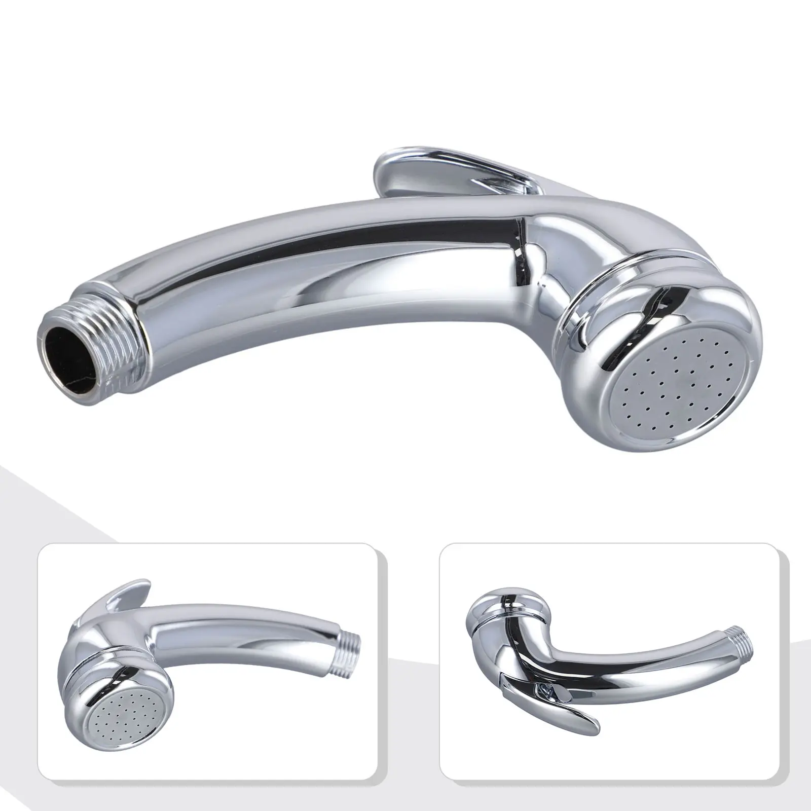 Bathroom Accessories Bidet Sprayer Toilet Bidet Water Saving Chrome Plated Large Flow Self Cleaning Bathroom Hand Sprayer