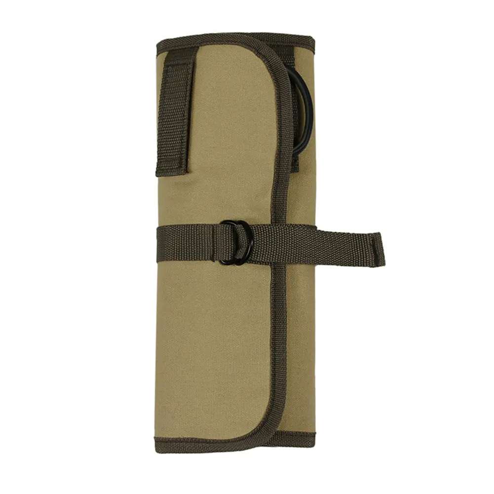 Camping Storage Bag Portable Multi Pocket Barbecue  For Brush Storage Bag Roll Pouch High-selling Tool Accessories For Home