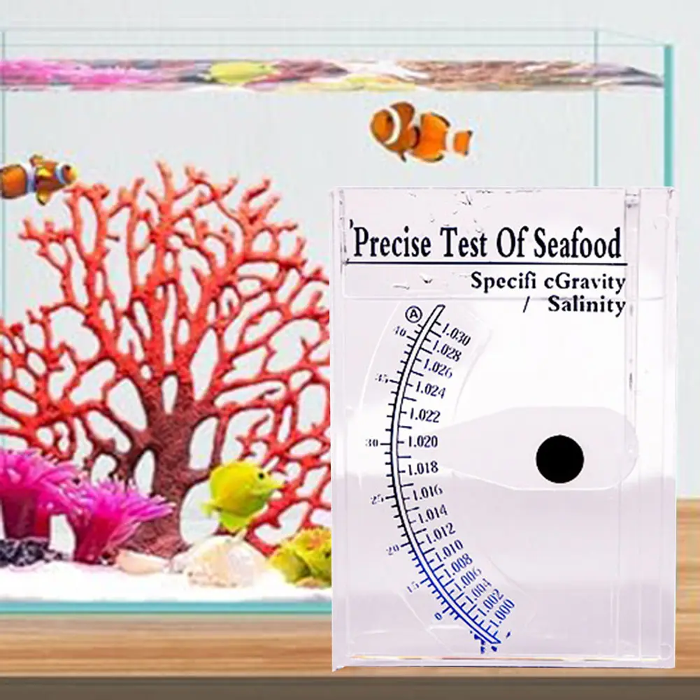 Salinity Meter Seawater UUU0419235Salinity Tester Aquarium Salinity Tablings Hot Selling Accessori UUU0419235