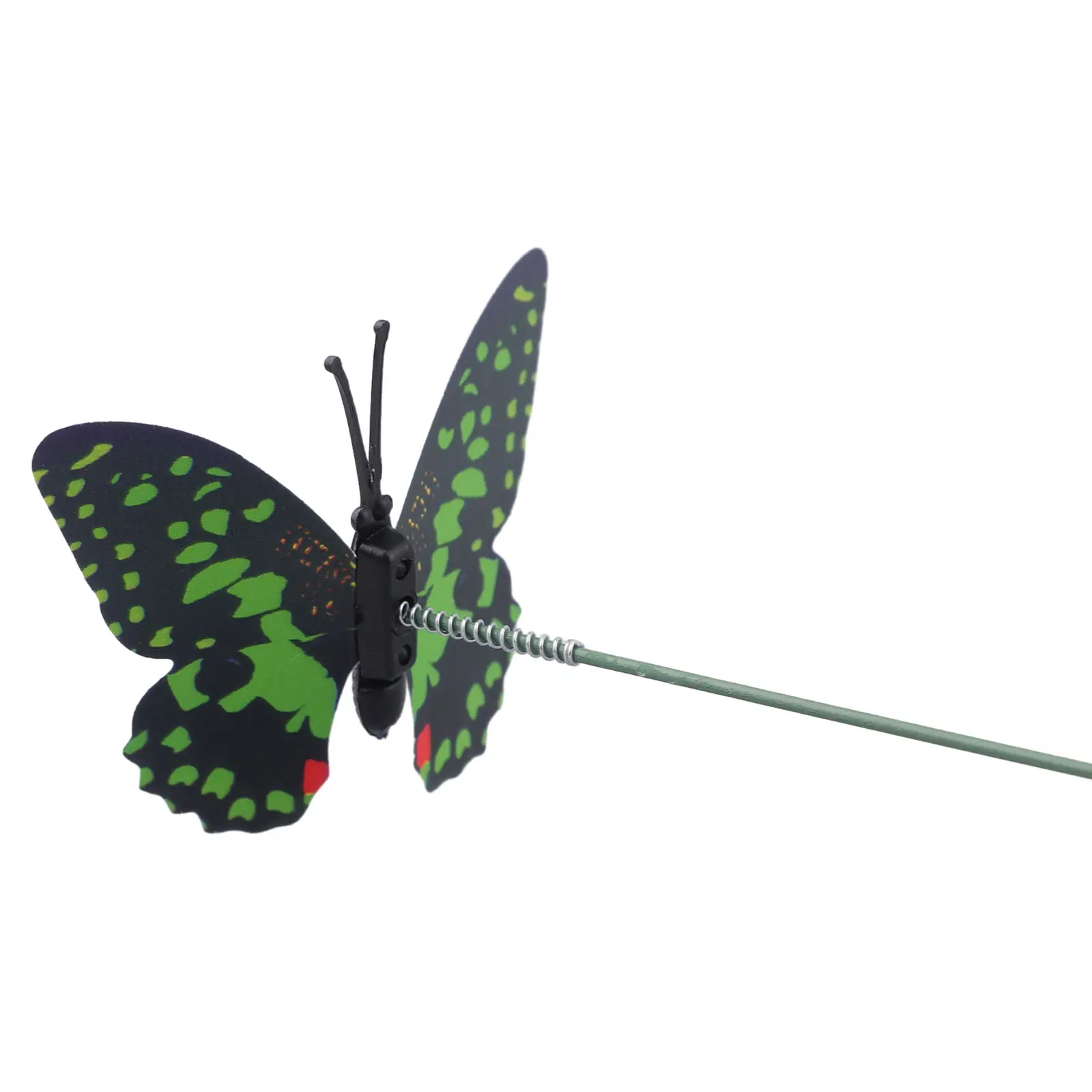 Garden Decor Butterfly Stakes Garden Lawn Lifelike Lot Metal Outdoor PVC Art Pot Bed Varied Waterproof DIY Decor