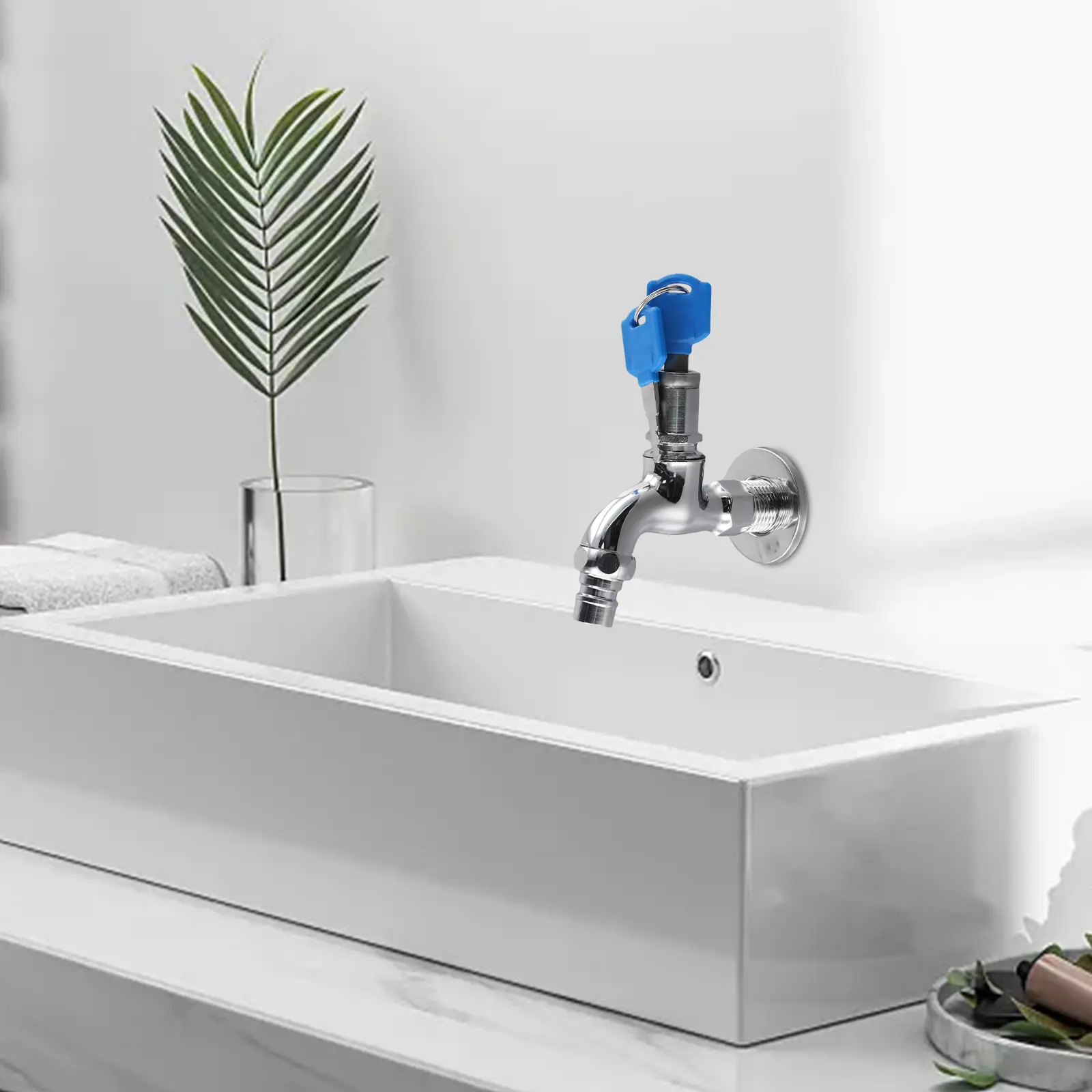 Faucet Outdoor Faucet Outdoor Public Public Places 1/2 \"male Thread Garden Home Mop Sink Laundry Water Lockable Metal Alloy