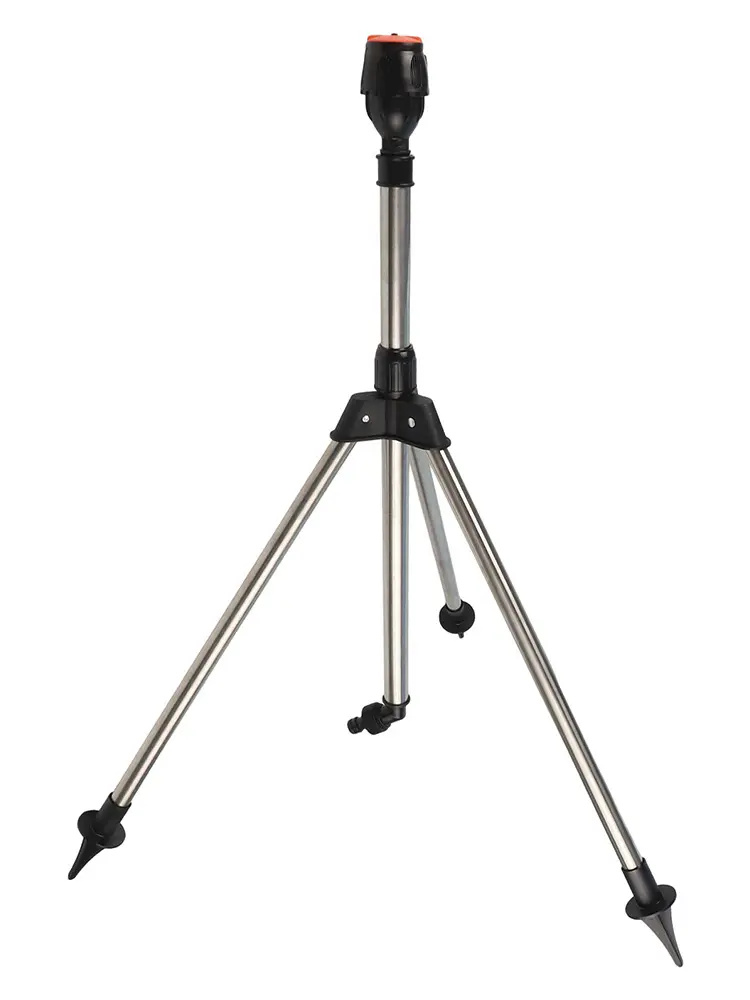 Automatic Rotating Sprinkler With Tripod For Garden 360 Degree Watering Nozzle Irrigation Rotating Tripod For Lawn And Grass