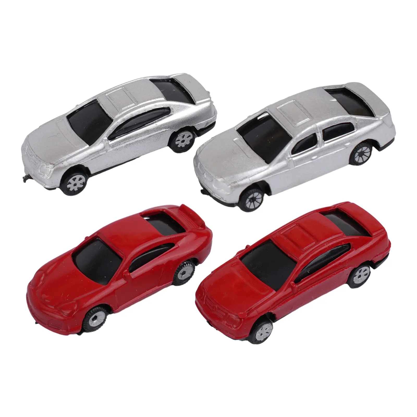 Building Model Model Car 1：160 Model 50pcs Color Layout Railway Scenery Scene Street For Railway Building Layout