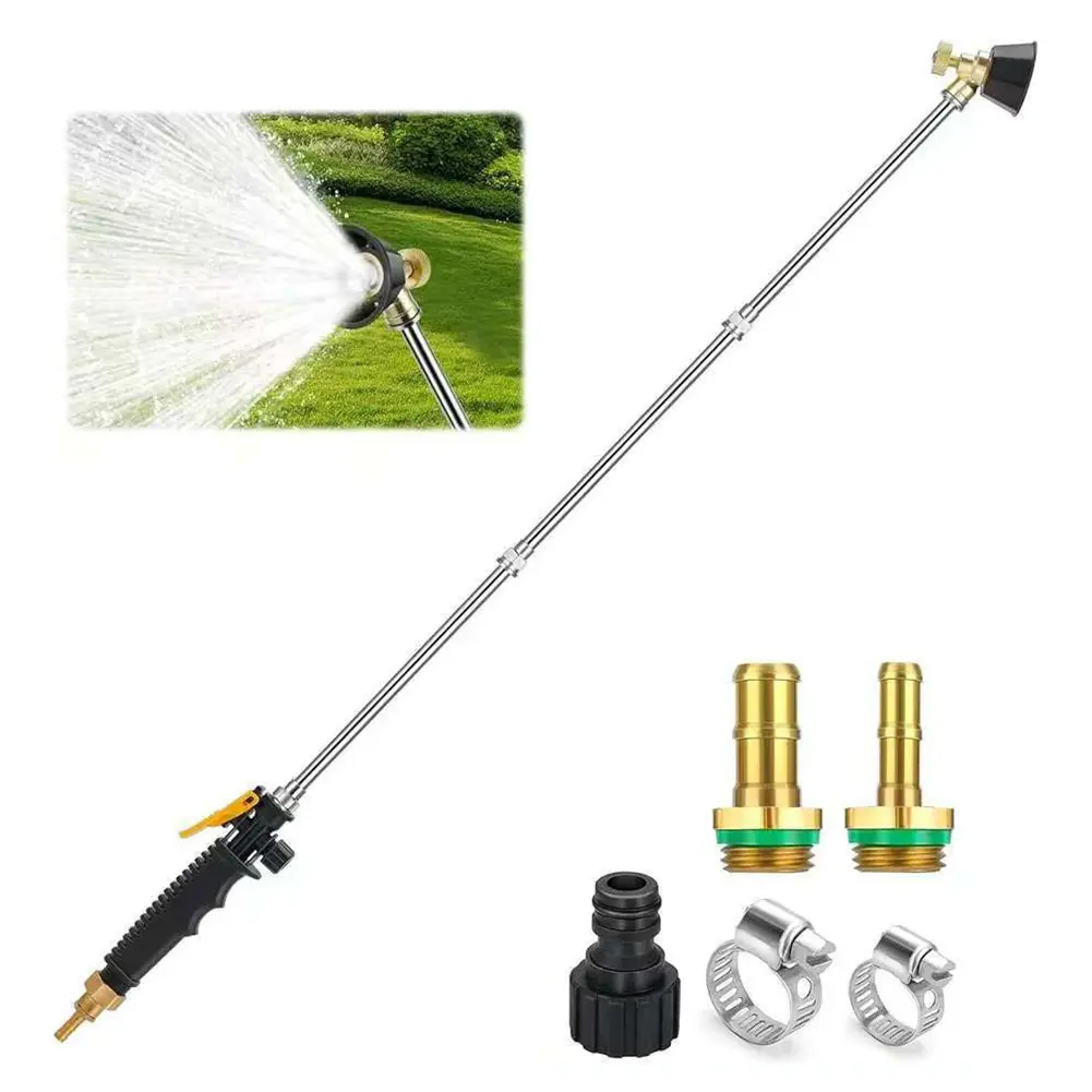 Sprayer Wand For Garden Hose 1/4" & 3/8" Barb Sprayer Wand 1/2" Connector Gardening Tool Accessories