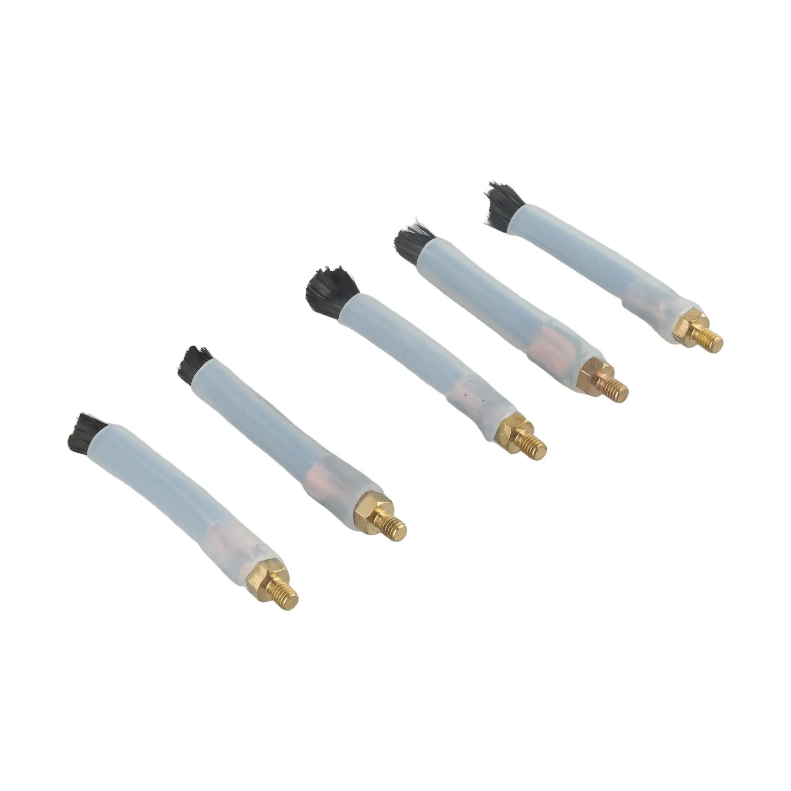 Effectively Clean Weld Bead M6 Welding Brush 5pcs Convenient Seam Cleaning With Silicone Sleeve Welding Materials High Quality