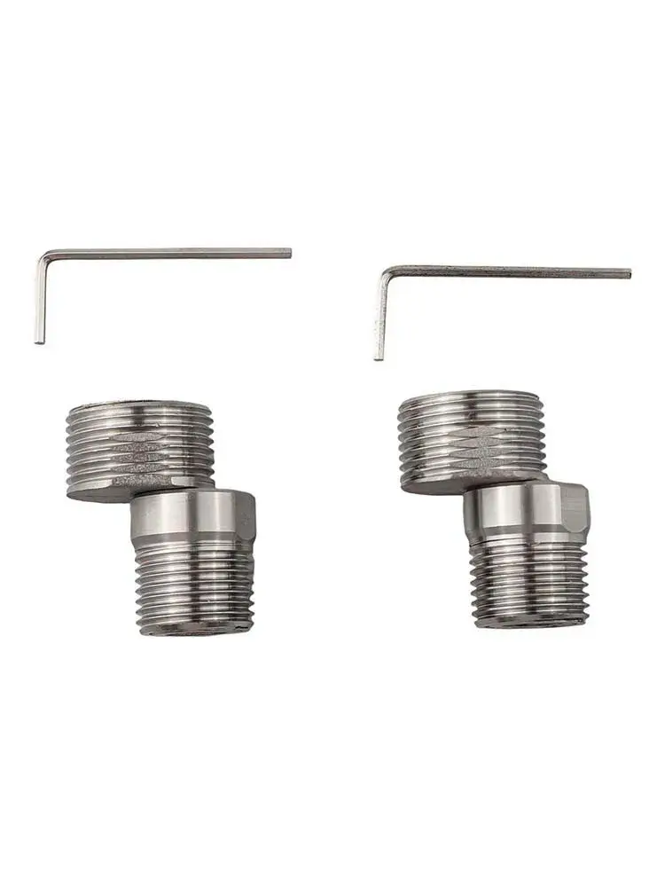 Practical Water Supply 360 Degree Adjustable Adapter Easy To Install Flexible Positioning Individual Adjustment