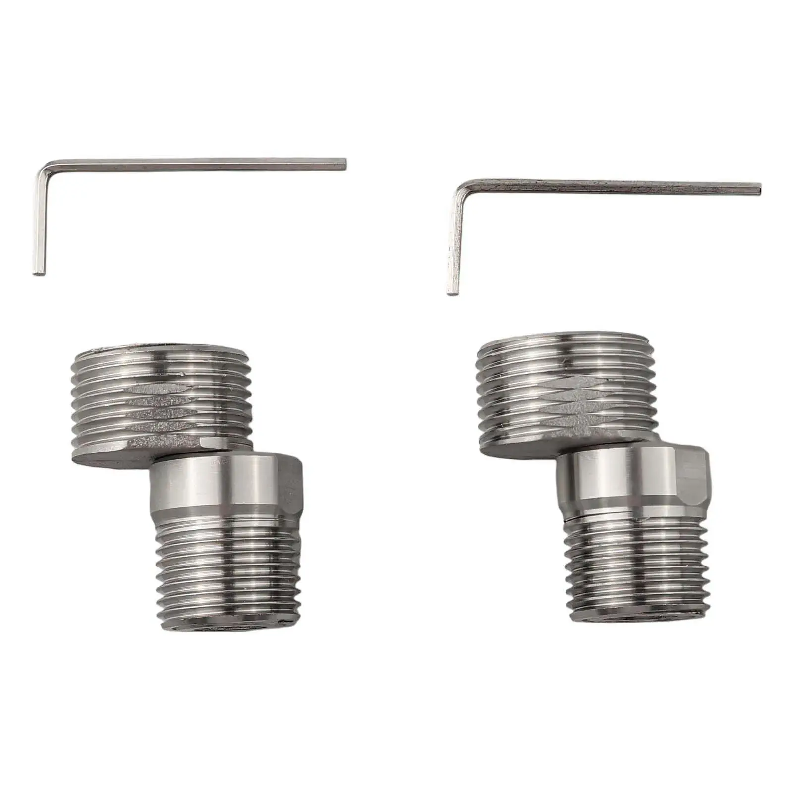 Practical Water Supply 360 Degree Adjustable Adapter Easy To Install Flexible Positioning Individual Adjustment