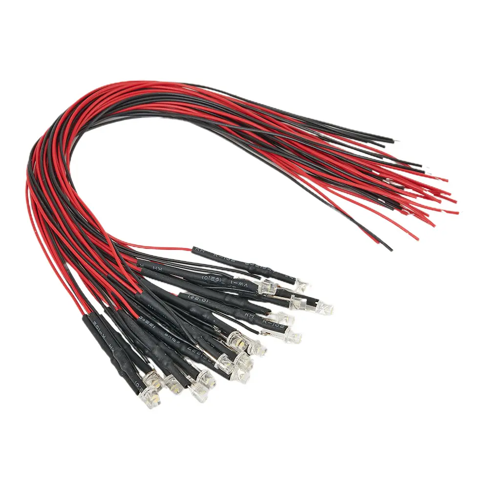 Brand New 20*LED Light Strip Led Lamp Light Warm Light 12V~18V 20mA/30mA 20pcs Led Lamp Light For Building Layout!