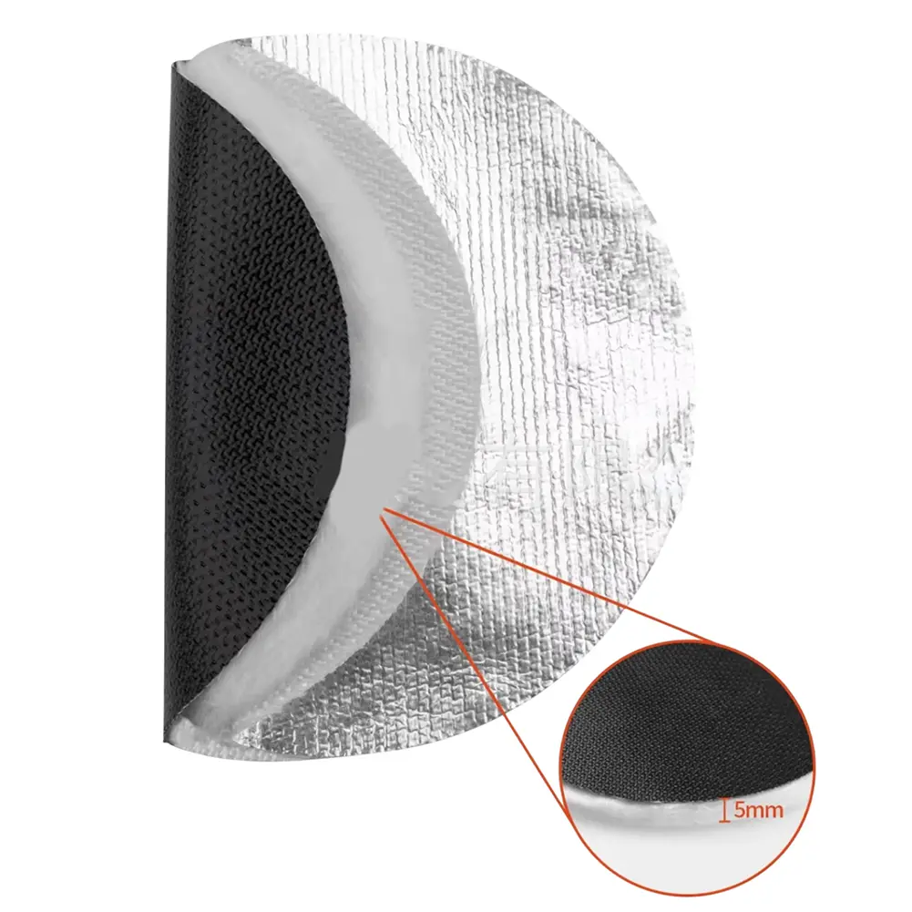 Fireplace Fireproof Pad Silicone Oven Round Flame Retardant Protective Pad Gardening And Home Furnishings Hot Selling Accessorie