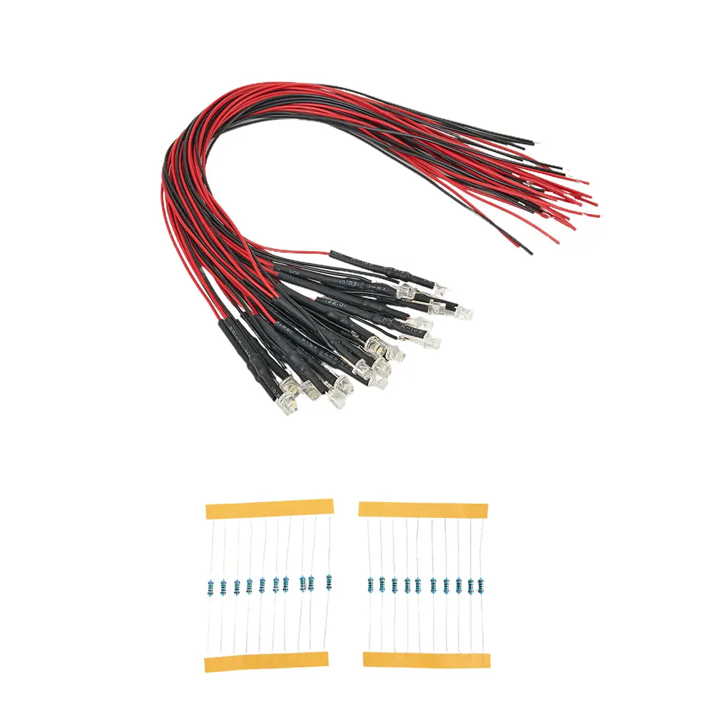 Brand New 20*LED Light Strip Led Lamp Light Warm Light 12V~18V 20mA/30mA 20pcs Led Lamp Light For Building Layout!