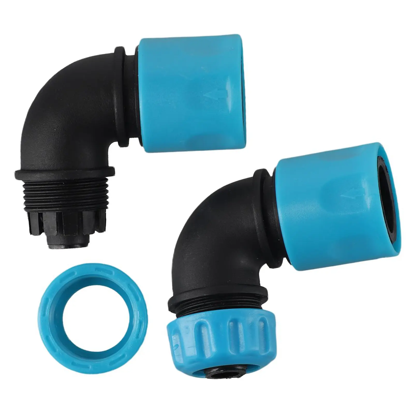 Irrigation Connectors Garden Hose Connectors Outdoor Use As Shown In The Figure 90 Degree Hose Elbow Fittings ABS Material