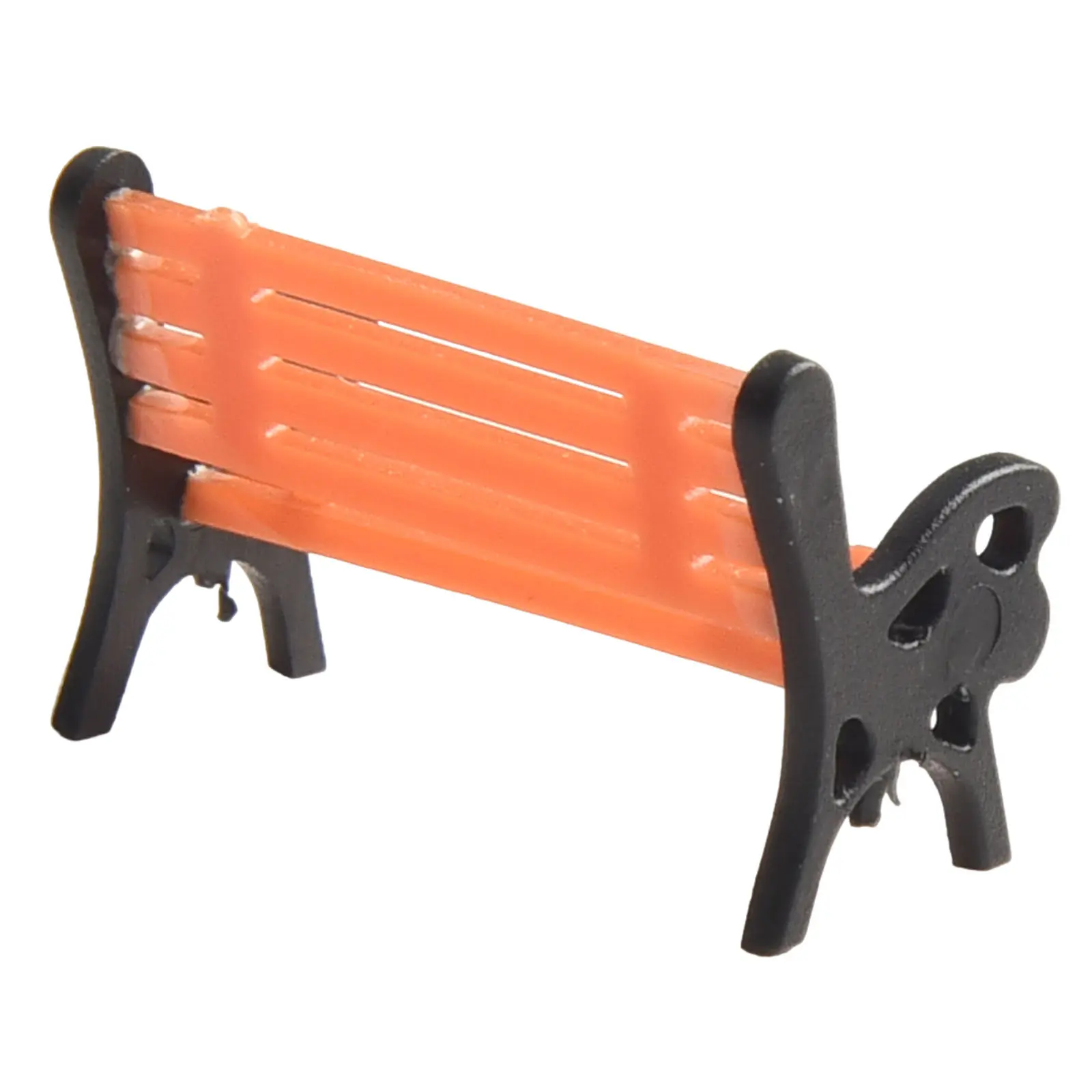 Model Model Bench Chair 15Pcs 1:87 1:87 HO Scale Bench Chair Brand New Chair HO Scale High Quality Model Bench