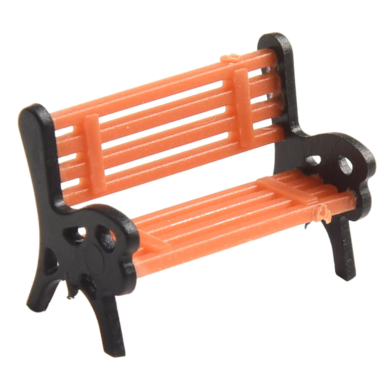Model Model Bench Chair 15Pcs 1:87 1:87 HO Scale Bench Chair Brand New Chair HO Scale High Quality Model Bench