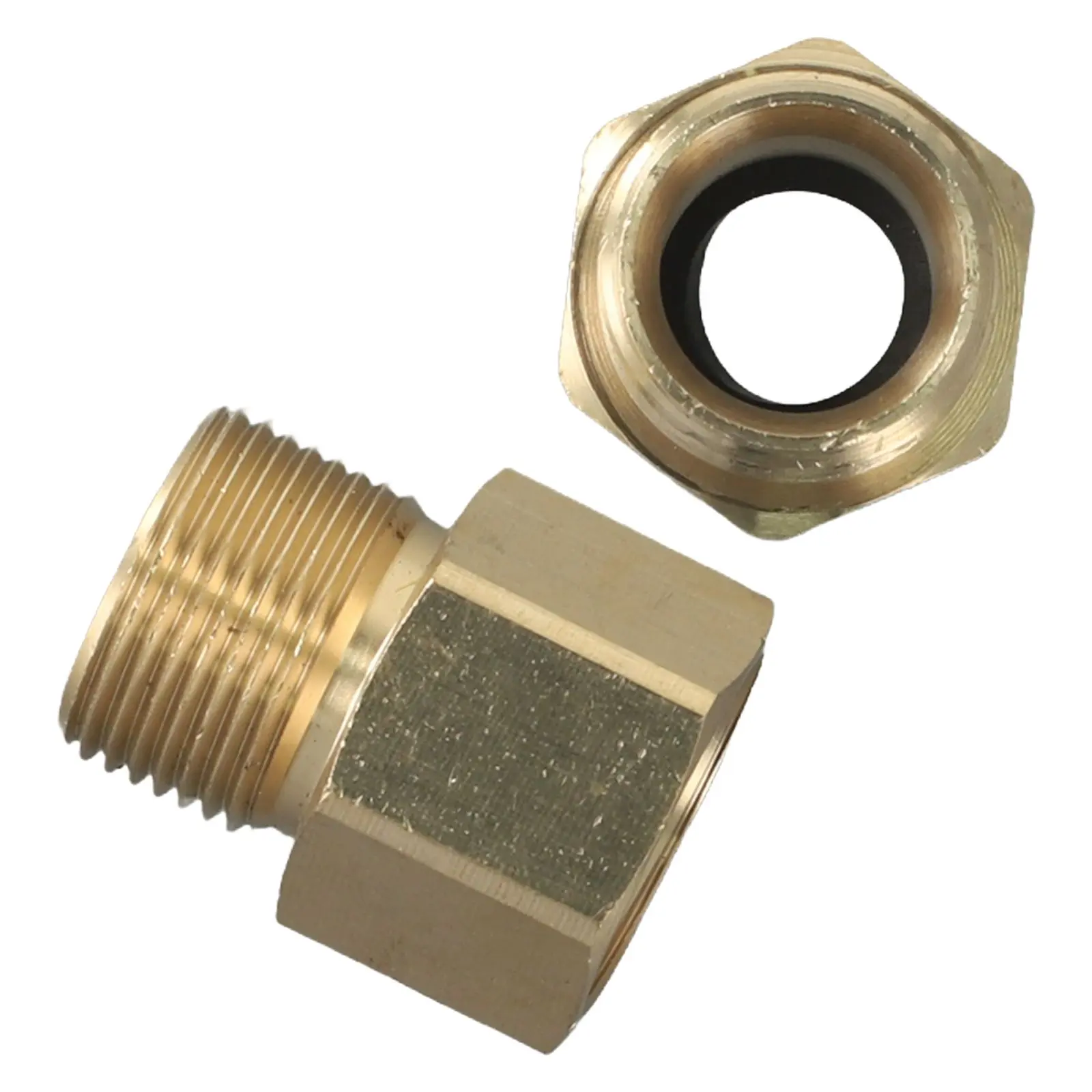 High Pressure Washer Fitting Washer Coupler Snow Foam Lance M22 15mm Pressure Professional Accessory Attachment Kit