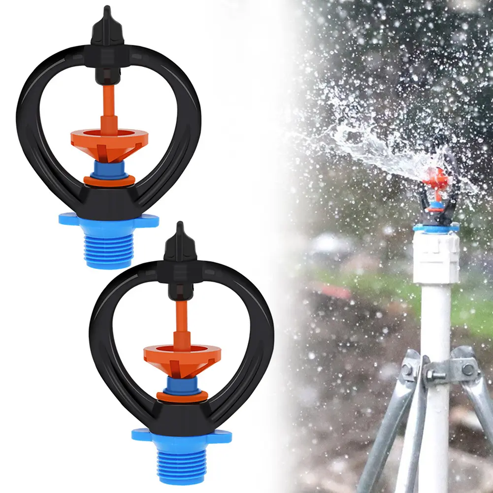Adjustable Flow 360-Degree Spray Farm Watering Customizable Watering 360 Degree Rotating Nozzle Plant Watering
