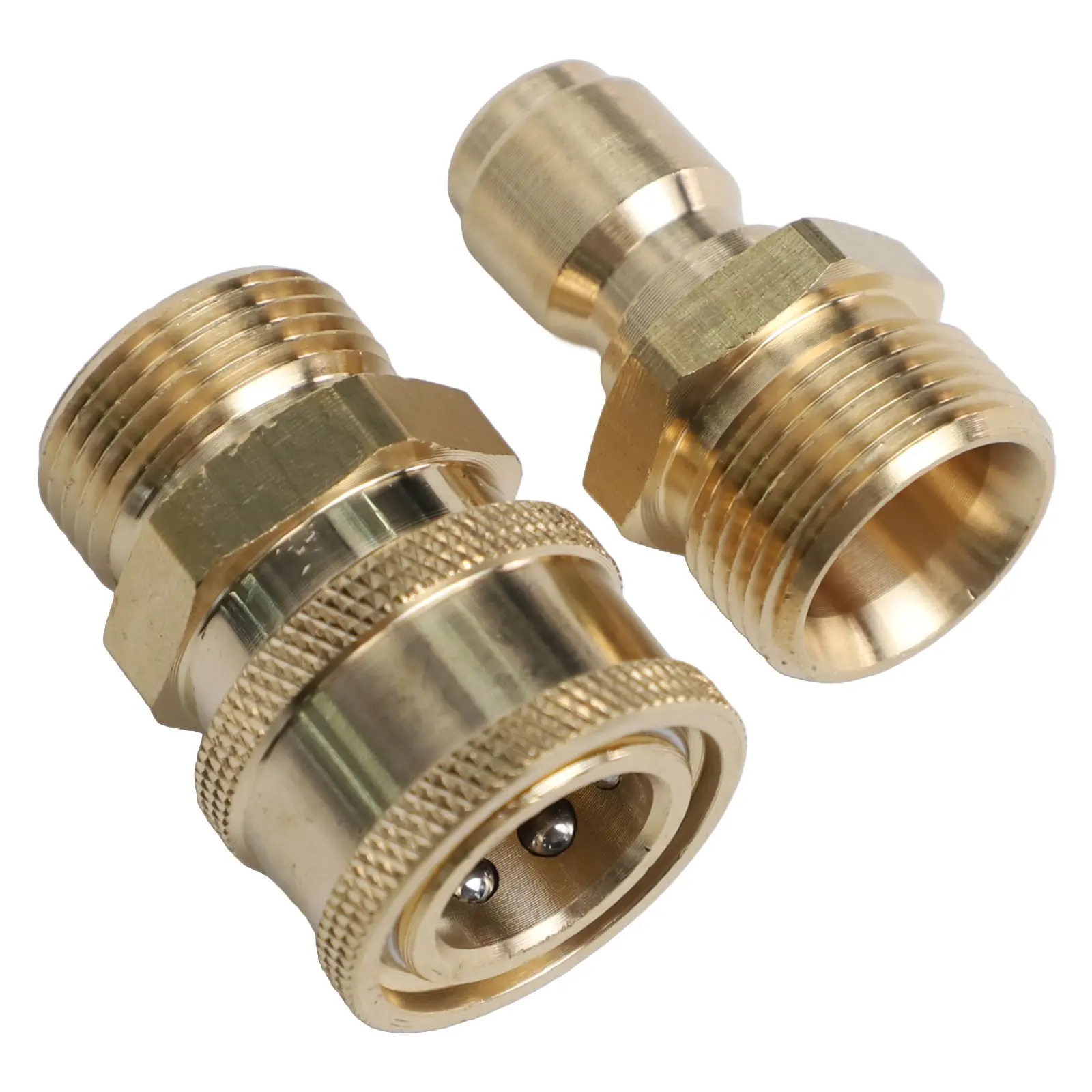 Quick Connector Pressure Washer Adapter All-copper Quick-connect Joint Quick-plug Water Pipe Adapter Car Washing Machine Fitting