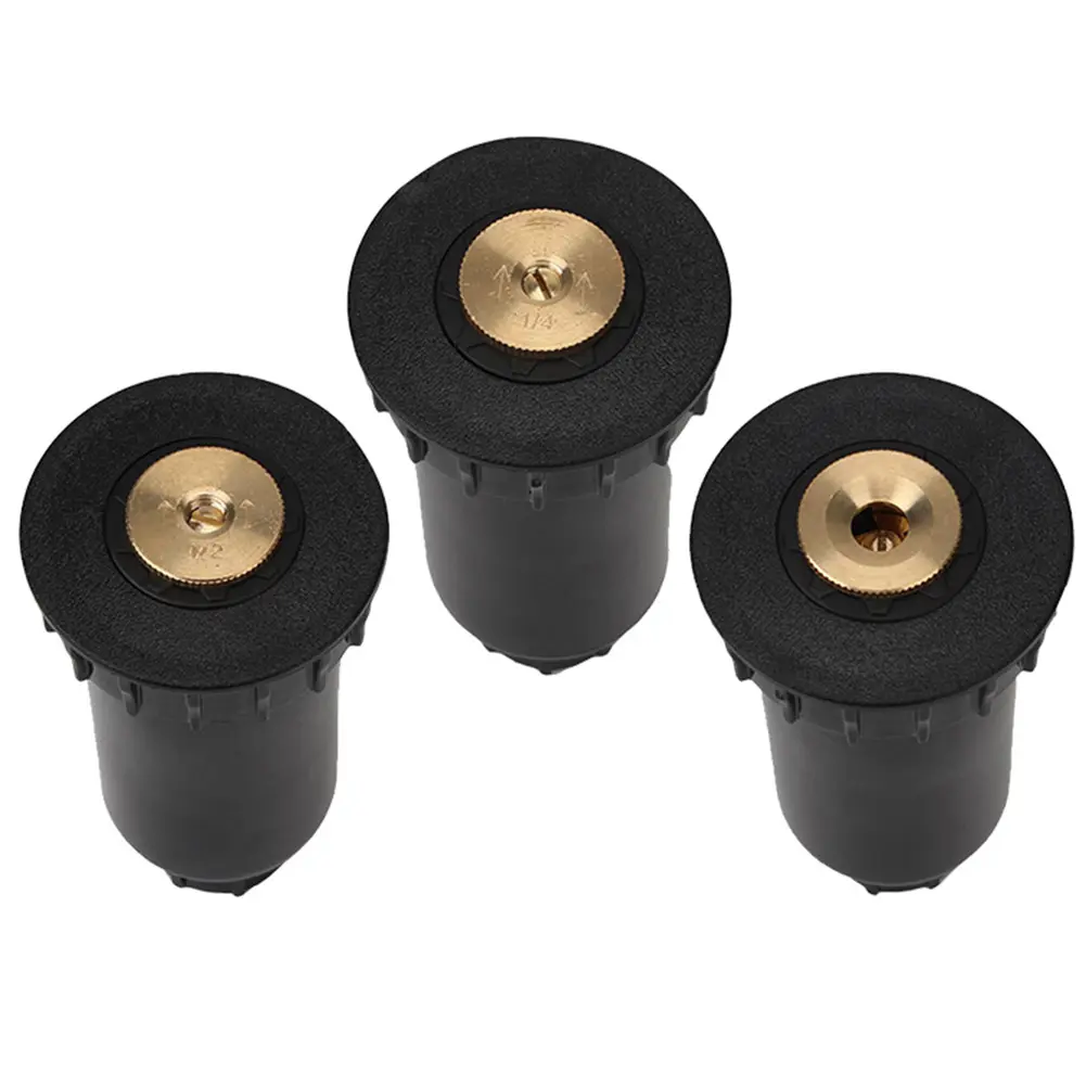Adjustable Spray 10CM Automatic Sprinkler 3 Adjustable Spray Angles ABS Plastic Construction Easy Installation Design